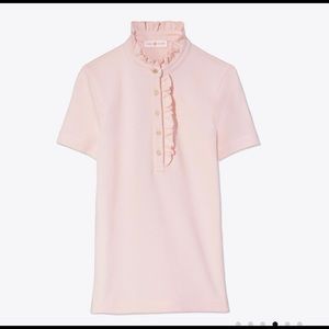 Pink Tory Burch Deneuve Polo